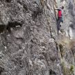 Lo que pueda - Luchando en un 6b+ de pura placa y fricción... parecía más fácil desde abajo