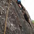 Escalando en Ecuador - Para Pablo con sus dotes pedriceras esto es pan comido... adherencia y romo en Cariamanga