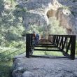 Pont metálic - Pont metàlic que hem de travessar per anar a l´altra vora del riu