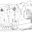 Croquis del sector Canteras de Alfacar - 