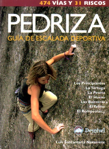 Pedriza, guía de escalada deportiva - Guía de la pedriza. Vías dibujadas sobre dibujo. Información de las vías completa. Idioma: Castellano.
474 vías y 31 riscos 