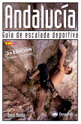 Andalucía : guía de escalada deportiva - Guía de escalada deportiva de Andalucía. Croquis algo pequeños con las vías dibujadas sobre dibujos esquemáticos. Información general: competa. Idioma: castellano e inglés.